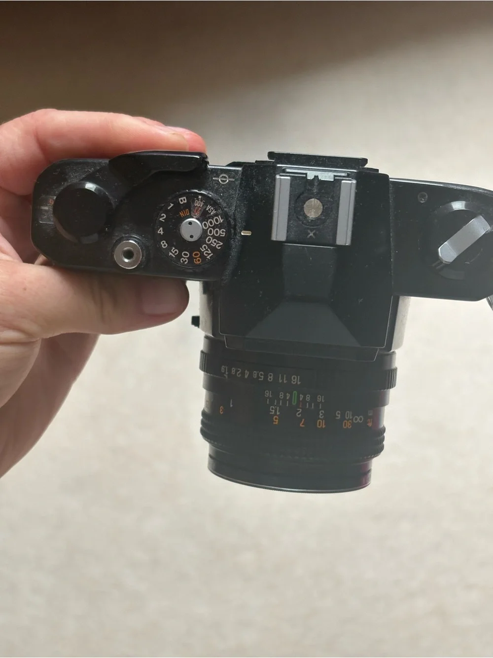 Chinon CM-4 35mm Film Camera - vintage Black camera
